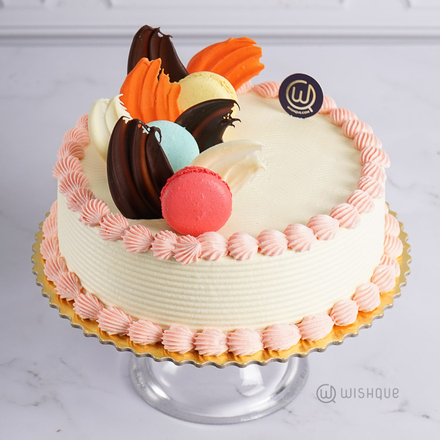 Buttercream Delight Ribbon Cake