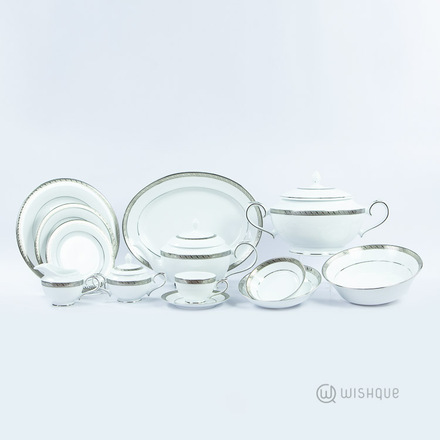 New Doria 93 Pcs Dinner Set
