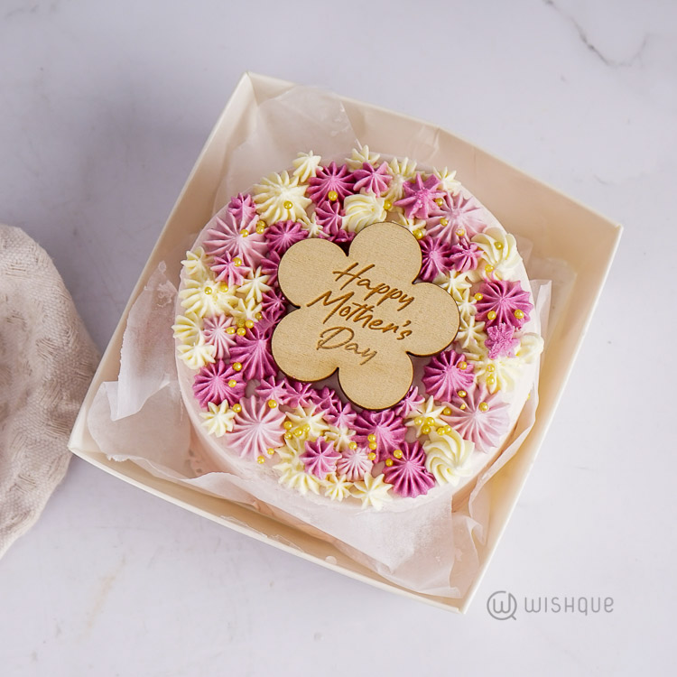 Mother's Day Bento Ribbon Cake Mother's Day Cakes Wishque