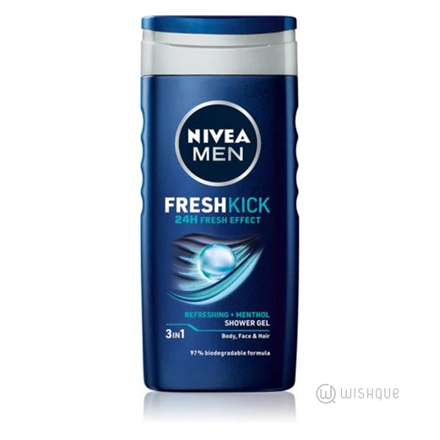 NIVEA Men Fresh Kick Shower Gel 500ml