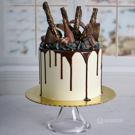 Choco Drip Chocolate Cake