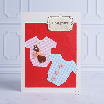 Congrats Cute Little One Greeting Card