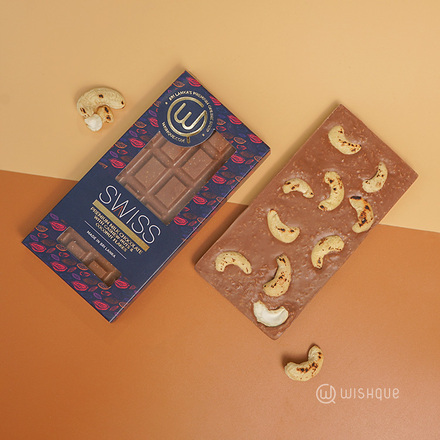 Swiss Premium Milk Chocolate With Cashew-Nuts & Coconut Flakes