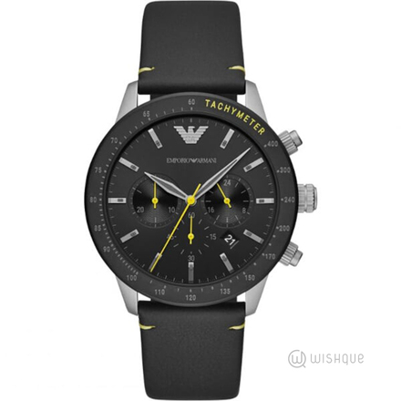 Emporio Armani Men's Analogue Quartz Watch Black AR11325