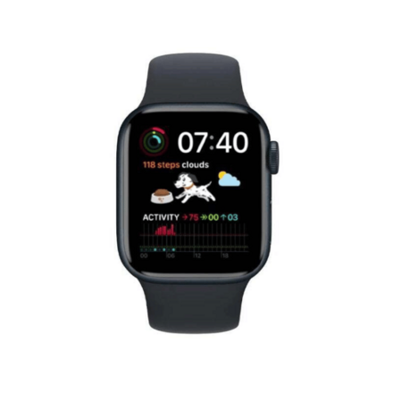 Apple Watch Series 9 Aluminium Case GPS (Midnight, 45mm, M/L), Smart Watches