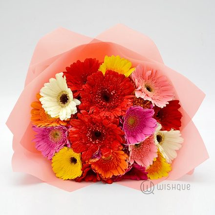 Crazy For You Gerbera Bouquet