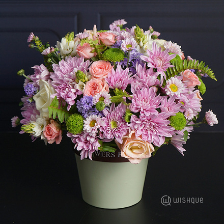 Whimsy Blooms Vase Arrangement