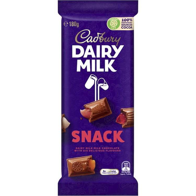 Cadbury Dairy Milk Snack 180g Wishque Sri Lanka's Premium Online