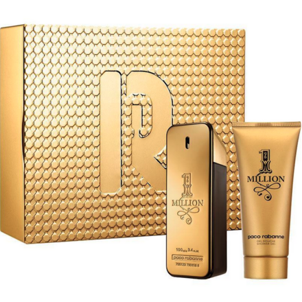 Paco Rabanne 1 Million Eau de Toilette 100ml and Shower Gel 2 Piece Set