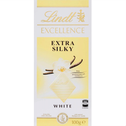Lindt Excellence Extra Silky White Chocolate 100g
