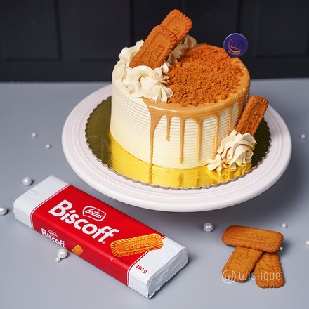Biscoff Bliss Sponge Cake