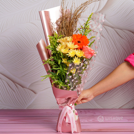 Radiant Joy Flower Bouquet