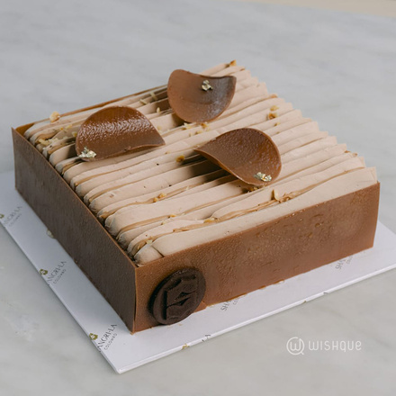 Almond Crunch Cake by Shangri-La