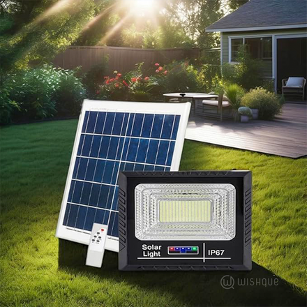 GlowBase Solar LED Flood Light 400W