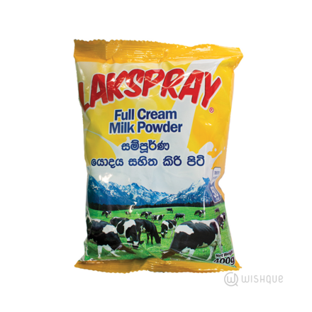 Lakspray Full Cream Milk Powder Pouch 400 g