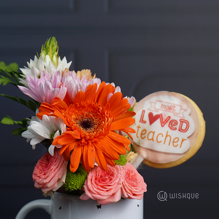 01 Edible Cookie - Most Loved Teacher