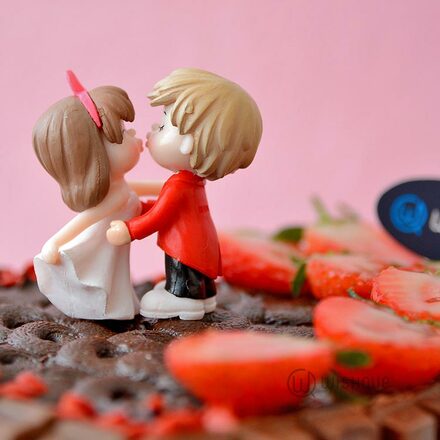 Valentine Kiss Topper