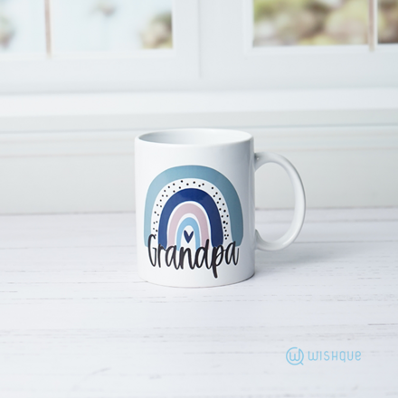 Grandpa You Are My Rainbow Printed Mug