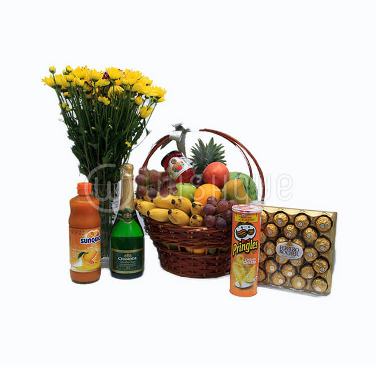 Supreme Fruit Basket Wishque Sri Lanka's Premium Online Shop! Send Gifts to Sri Lanka