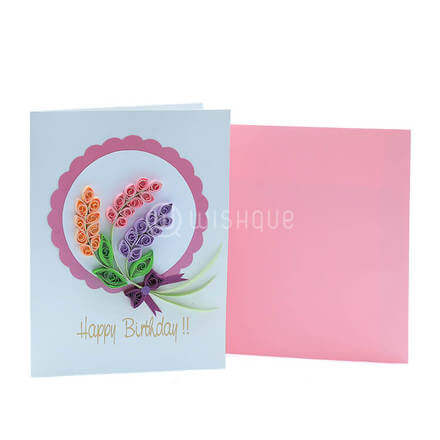 Rice Crop Birthday Card