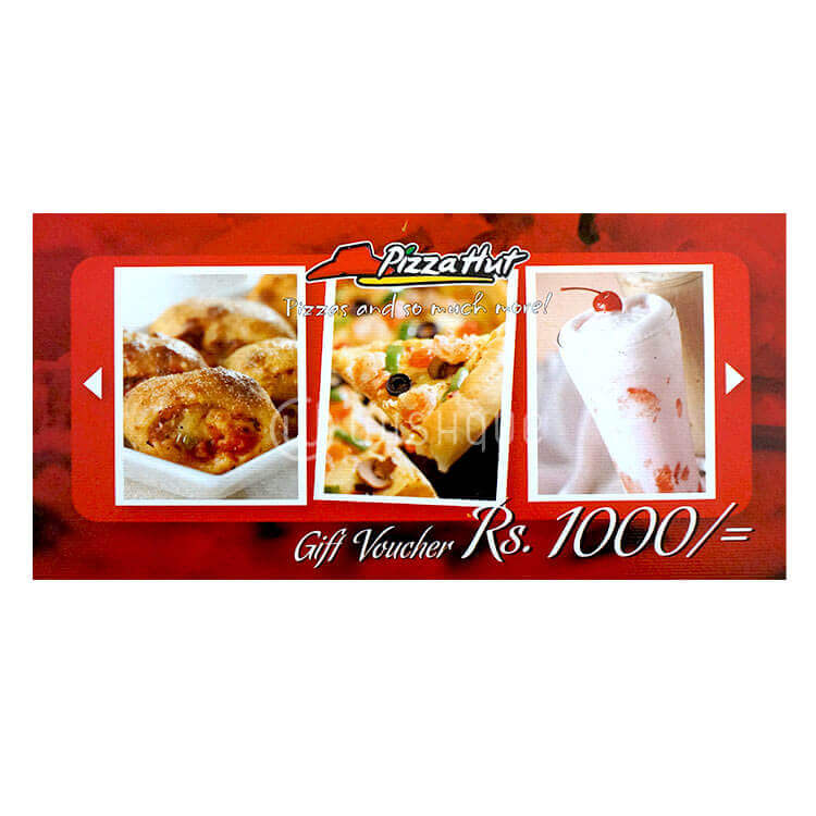 Pizza Hut Gift Voucher Rs.1000 Wishque Sri Lanka's Premium Online