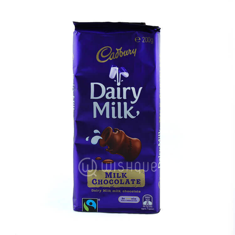 Cadbury Dairy Milk Chocolate 200g Wishque Sri Lanka's Premium