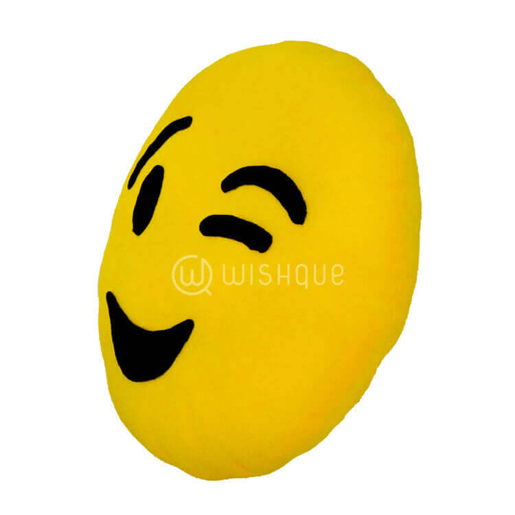 Winking Face Emoji Pillow Wishque Sri Lanka's Premium Online Shop
