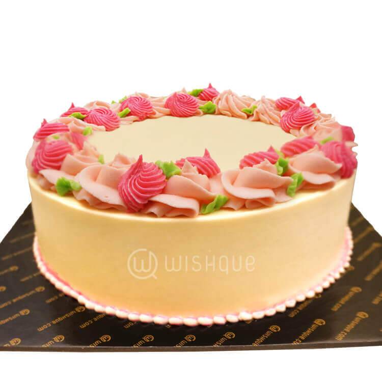 Buttercream Ribbon Roses Wishque Sri Lanka's Premium Online Shop