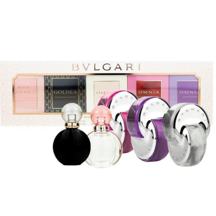 Bvlgari for Women 5 Piece Miniature Gift Set
