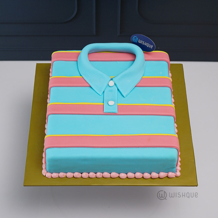 Polo Shirt Ribbon Cake - Wishque | Sri Lanka's Premium Online Shop! Send  Gifts to Sri Lanka