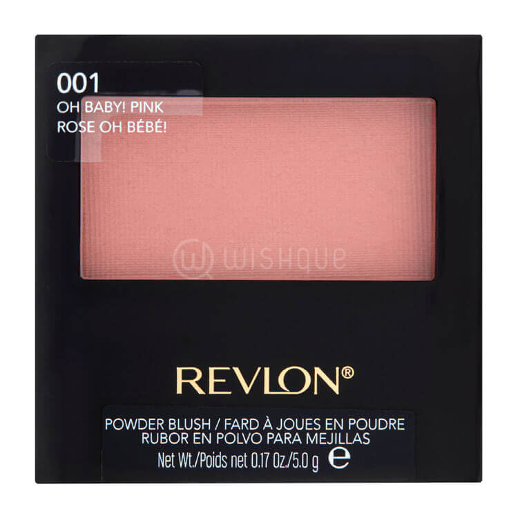 Revlon Powder Blush With Brush 001 Oh Baby! Pink Wishque Sri Lanka