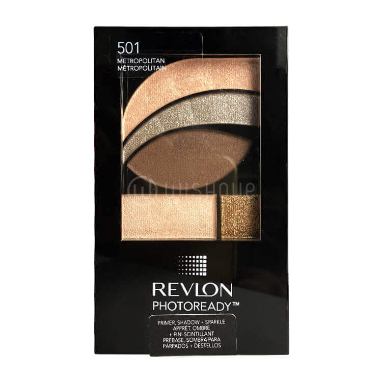 Revlon PhotoReady Primer, Shadow + Sparkle Eyeshadow, 501 Metropolitan