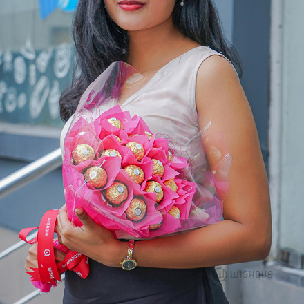 Pink Ferrero Bunch