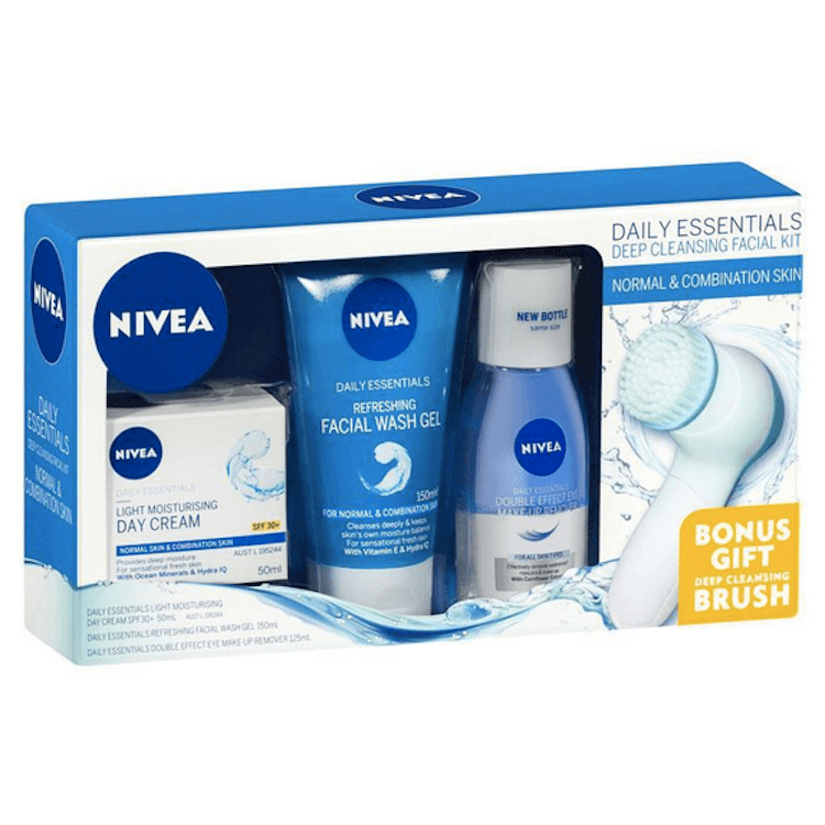 Nivea Daily Essentials 4 Piece Gift Set Wishque
