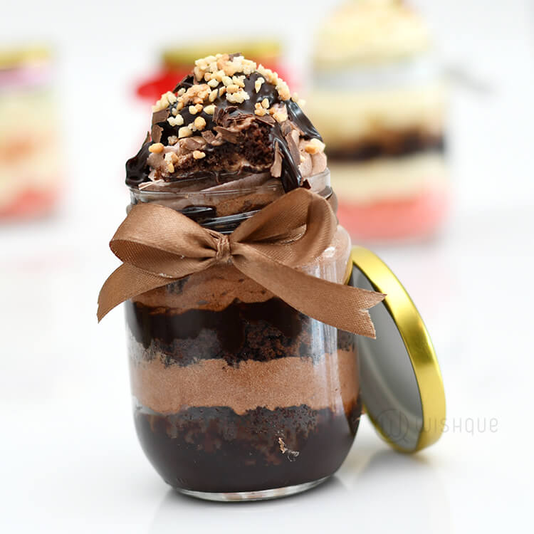 Chocolate Ganache Cake Jar 3 Pack Wishque Sri Lanka's Premium