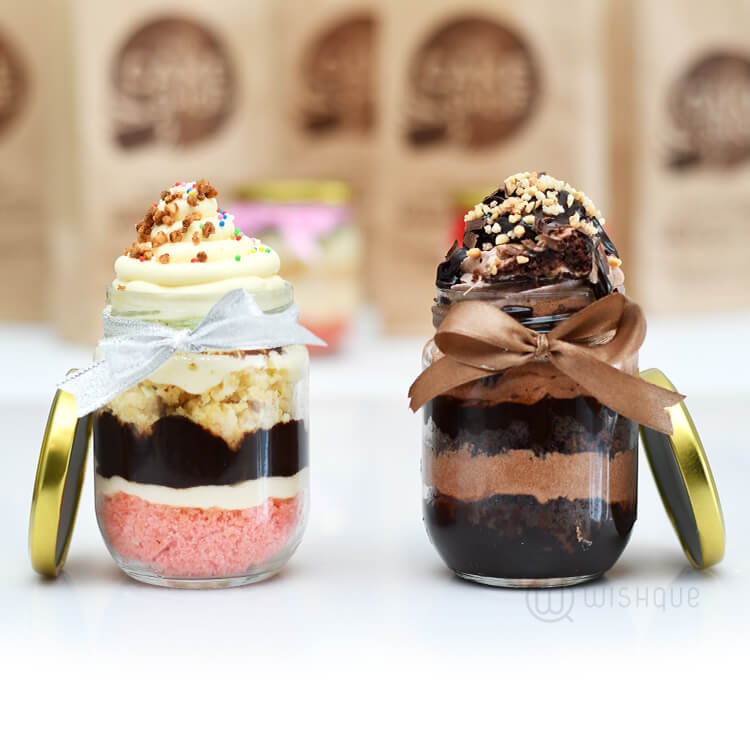 Cake Jar Variety Pack 4 Jars Wishque Sri Lanka's Premium Online