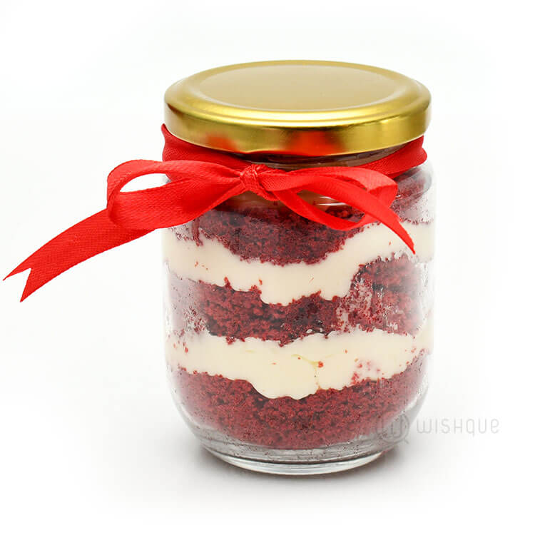 Red Velvet Creamcheese Cake Jar 3 Pack Wishque Sri Lanka's Premium