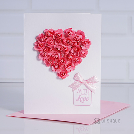 British Roses Romance Card