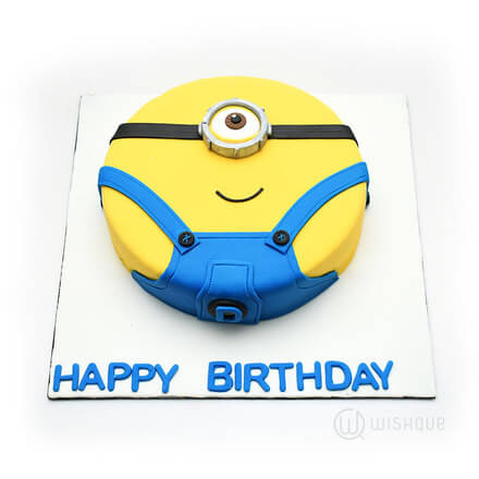 Stuart the Minion Cake