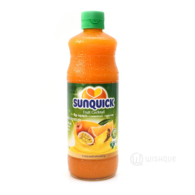 Sunquick Fruit Cocktail Mixed Fruit 840ml Wishque Sri Lanka's