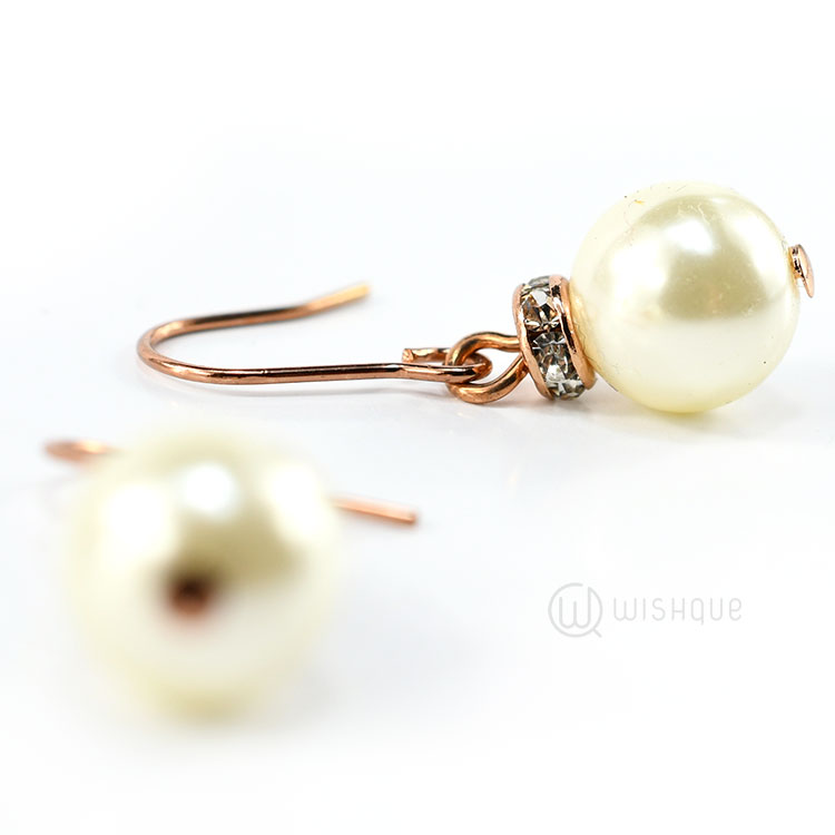 Pearl Hook Earrings Wishque Sri Lanka's Premium Online Shop! Send