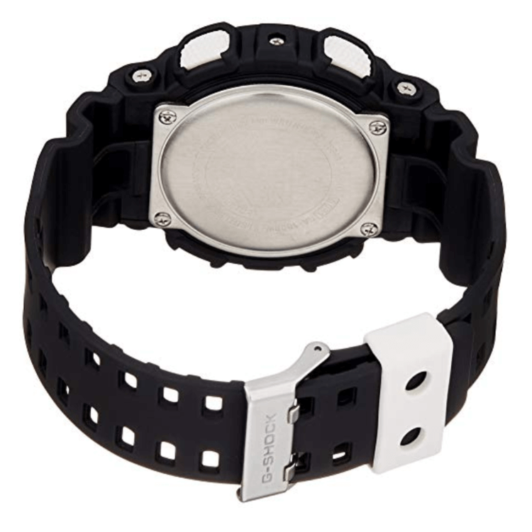 Casio GShock Duo/Chrono Black And White Ga100Bw1A Watch Wishque