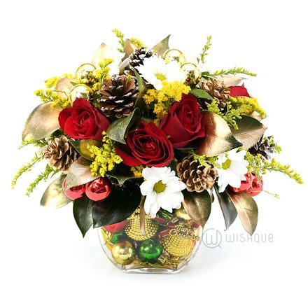 Joyous Christmas Centerpiece