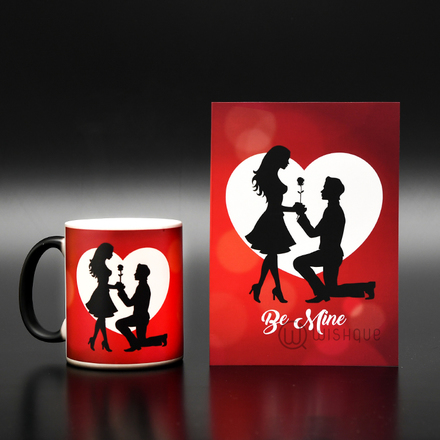 Pledge Myself To You Greeting Card & Magic Mug