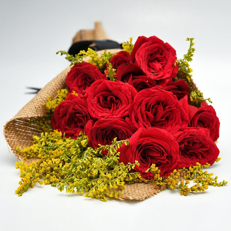 We're High On Love Rosses Natural Jute Bouquet Wishque Sri Lanka's