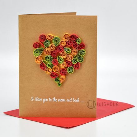 I Love You To The Moon & Back Greeting Card