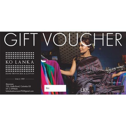 Ko Lanka Handlooms Gift Voucher