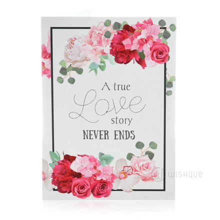 True Love Story Greeting Card