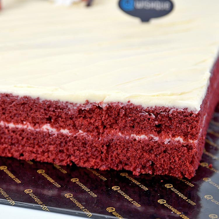 Red Velvet Cream Cheese Cake - Wishque | Sri Lanka's Premium Online ...