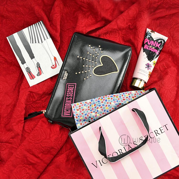 Victoria's Secret Graffiti Fragrance and Patch Pouch Gift
